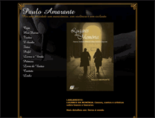 Tablet Screenshot of pauloamarante.net